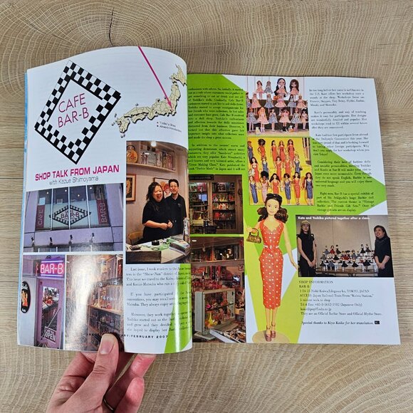 Haute Doll Magazine Misaki Paper Doll Tammy Cindy February 2007 Volume 4 Issue 1 - Picture 9 of 10